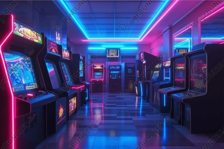 彩票平台赛博朋克游戏厅