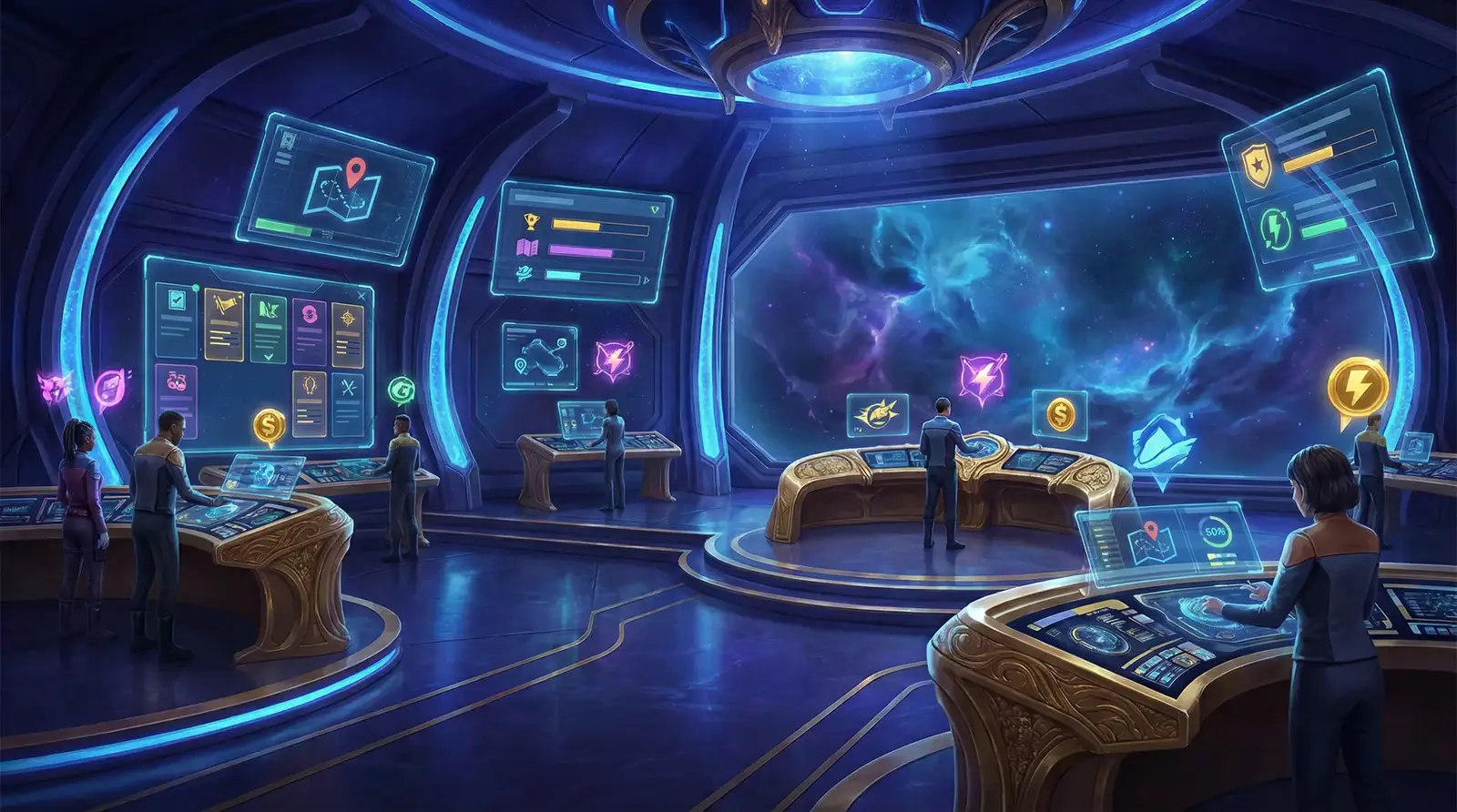 彩票平台星际任务中心全息任务面板