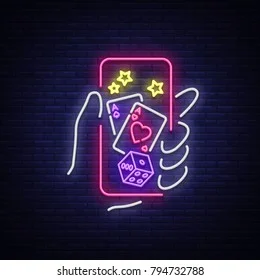 霓虹赌场合法运营标志